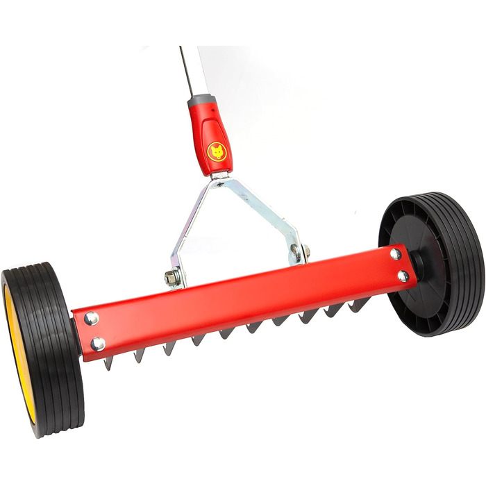 Вертикутерний валик WOLF Garten multi-star UR-M3, аератор для газону, ручний, 30 см