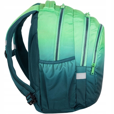 Шкільний рюкзак багатокомпартментний CoolPack, зелений, 21 л