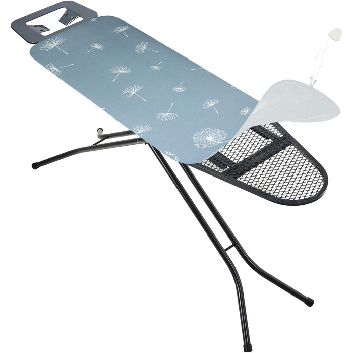 КADAX Накривка для гладильної дошки з шнурком, практична накривка, заміна для праски з парою, регульована (Pusteblumen M)