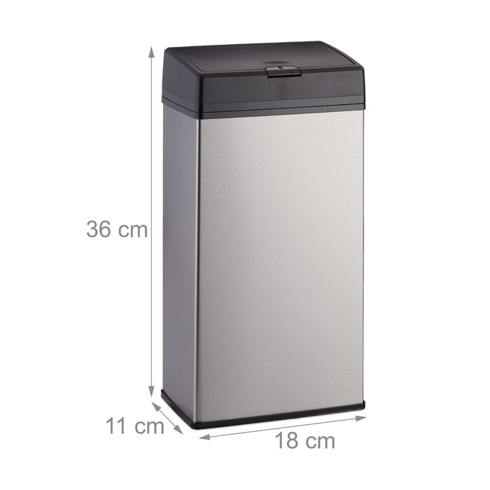 Relaxdays Cosmetic Containers Stainless Steel