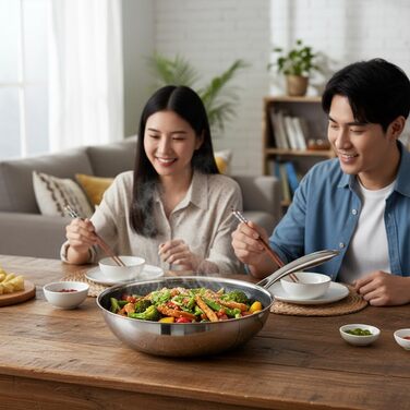 FIXLINE® Сковорода Black Forest 28 см з антипригарним покриттям без PTFE, сумісна з усіма типами плит (включаючи індукцію), можна використовувати в духовці до 230°C, легко миється, ідеальна ідея для подарунка