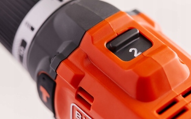Ударний дриль-шурупокрут 18В 50Нм 2Аг у кейсі BLACK+DECKER BLD683D1XK