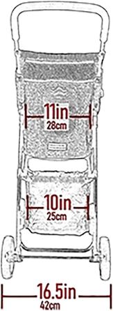 Візок для тварин Pet Gear Happy Trails Lite - легкий, складаний, з підкладкою та ремінком безпеки (Колір: Камінь)