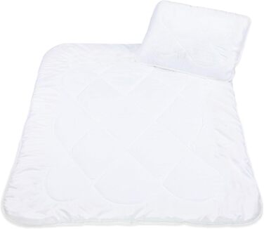 Ковдра постільна Amazinggirl 135x200 см – тепла, дихаюча, для алергіків, сертифікат Oeko-Tex, комплект (135x100 + 60x40 см)