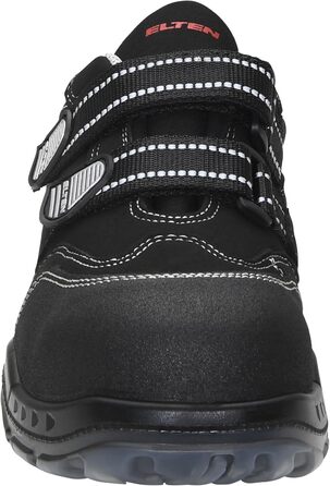 Робочі черевики ELTEN SID ESD S3: текстиль, пластикова капа, легкі, спортивні, чорні, розмір 41