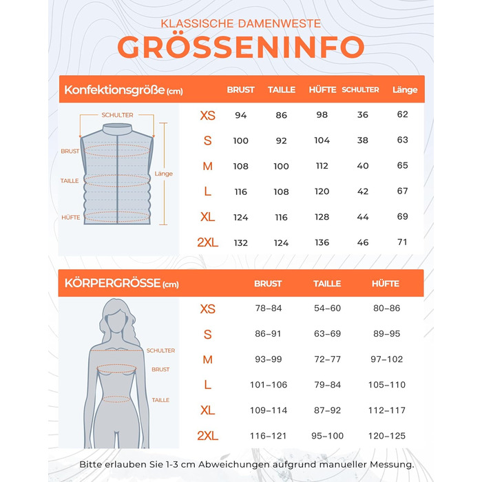Жіночі грілки Heizwete 16000mAh 7,4V - 9 зон нагріву, 3 режими температури, для активного відпочинку (Синій, M)