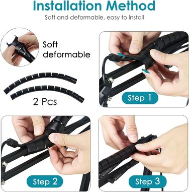 Кріплення для мікрофона Blue Snowball iCE, Popschutz та гнучкий канал для кабелів, сумісний з кріпленням Blue Snowball від YOUSHARES