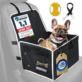 Автомобільний лежак для собак: безпечний, водовідштовхувальний, з посиленими стінками, сертифікований TÜV