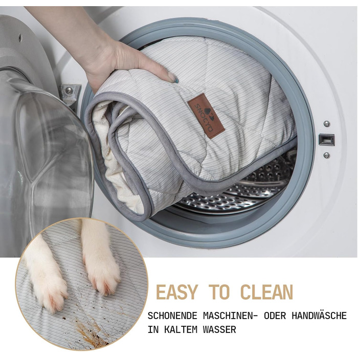 Килимок для собак та котів, ультрам'який, водонепроникний, 75x60 см, миючий, двосторонній (охолоджуючий та зігріваючий) для цілорічного комфорту, сірий та білий