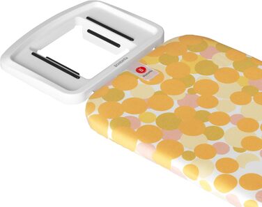 Гладильна дошка Brabantia Bügelbrett B для парогенераторів, 124 x 38 см, металевий стійкий каркас, регульована висота