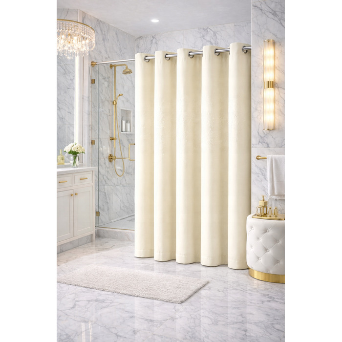 Текстильна штора для ванни NOW-ART 150 x 200 см