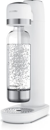 Arendo Soda Maker - Газова вода вдома: приготуйте газовану воду без цукру та барвників! Сумісний з CO2 балонами 60 л, пляшка 1000 мл, BPA free
