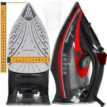 Парова праска Lehmann Ceramic 3000 Вт, 380 мл, Anti-Drip