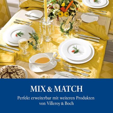 Villeroy & Boch – Royal Sauciere Lid with Handle White, Dishwasher Safe, Sauce Pot, Saucepan for Sauces and Dips, Tableware, Premium Bone China