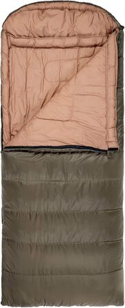 Сплячий мішок TETON Sports Celsius XXL; Великий, для сімейного кемпінгу; Безкоштовний компресійний мішок, чорний (зелений)