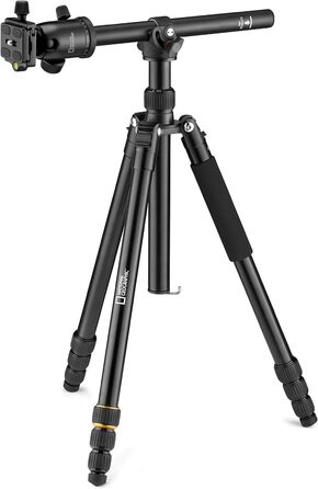 Штатив National Geographic Foto з моноподом, карбон, 5 секцій, 8 кг, кулькова головка, швидкозмінна платформа, для фото та відео