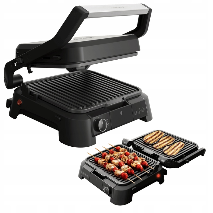 Електричний гриль Tefal GC520DE0, 2200 Вт, площа 800 см², з регулюванням температури