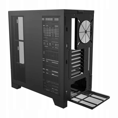 Корпус для ПК DarkFlash DY451 ATX Midi Tower Gaming, загартоване скло, чорний