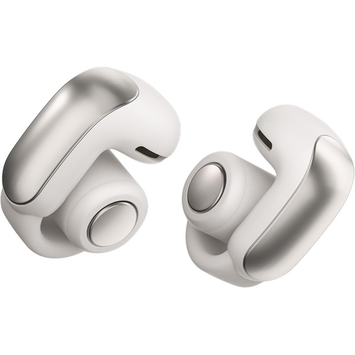 Навушники Bose Ultra Open Earbuds: бездротові, відкриті, з технологією OpenAudio, білий (Rauchweiß)
