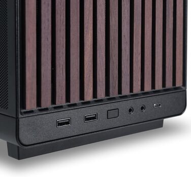 Корпус Lian Li DAN A3 - mATX, сталевий/пластиковий, чорний, для ПК, з підтримкою радіаторів до 360 мм