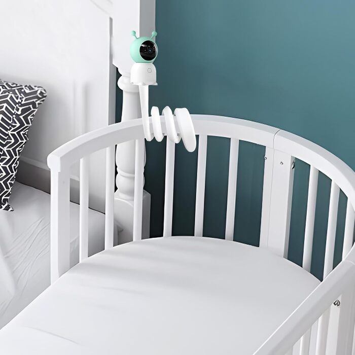 Кріплення для дитячого відеоняні Derebir, сумісне з GHB, BOIFUN, Momcozy, ABM720, з різьбленням 1/4 (46 см)