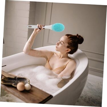 Shower Brush with Handle – Electric Body Brush for Body Massage and Back Cleaning for Everyone