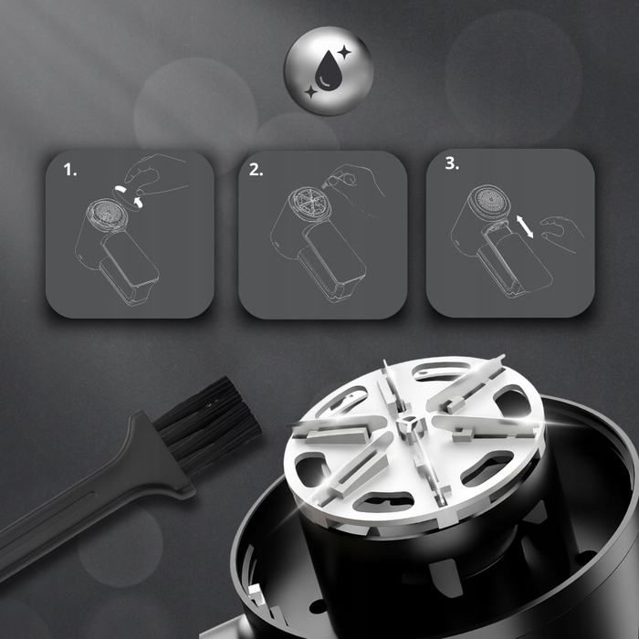 Машинка для видалення котуна Hikey F10, чорна