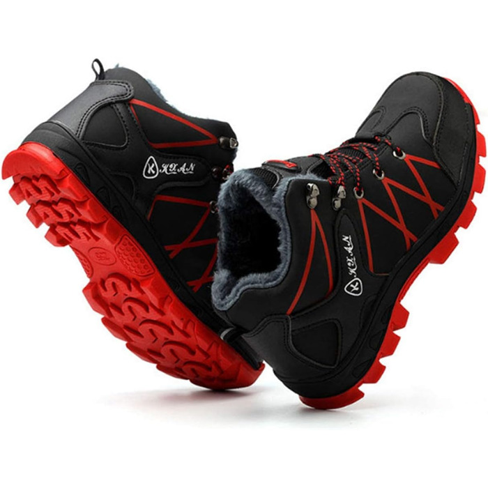 Черевики робочі зимові S3 з металевим капами, водонепроникні, чорні (39 EU)