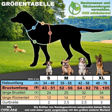 Шлейка для собак ORKANI Bravo 2025 - преміум, не тягне, з безпечним замком, дихаюча, м'яка, для маленьких, середніх та великих собак (S)