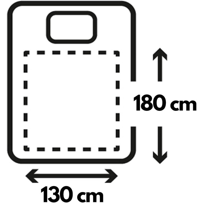 Електрична ковдра Steinborg з підігрівом, 180x130 см, 9 температурних режимів, таймер, пульт ДУ, прання 30°C