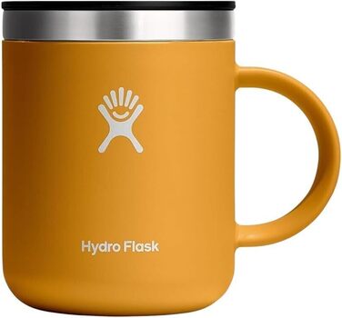 Hydro Flask 12 oz Stainless Steel Vacuum Insulated Coffee Mug - Travel Coffee Cup with Lid & Handle - Dishwasher Safe