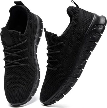 Жіночі кросівки для ходьби, бігу та трекінгу EGMPDA. Легкі, дихаючі, чорні (37 EU)