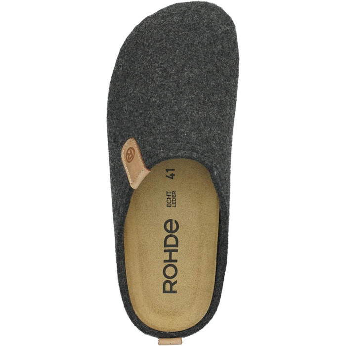Чоловічі тапочки Rohde з змінним устілкою, сірі (41 EU)