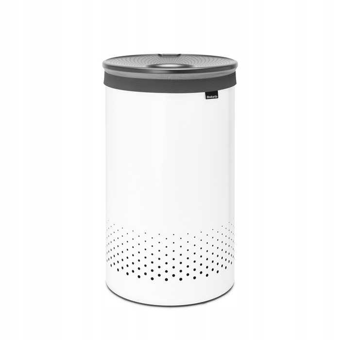 Кошик для білизни з кришкою Brabantia, 60 л, білий