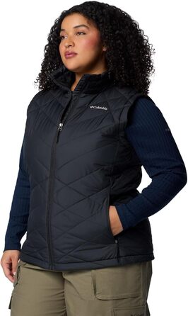 Жіночий жилет Columbia Heavenly™ II: теплий пуховий жилет, чорний, розмір M