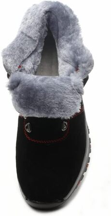 Зимові робочі черевики для чоловіків та жінок, захисні черевики S3, легкі, теплі, з металевим підноском, чорні, розмір 35-48