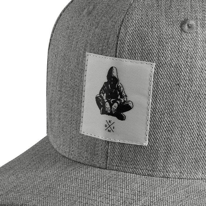 Кепка Nebelkind Snapback Berlin сіра, унісекс, регульована, висока якість, streetwear стиль