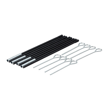 Relaxdays Pop-Up Football Goals, 2-Piece Set