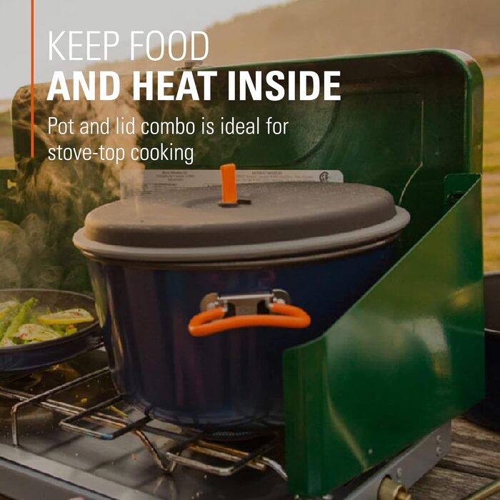 Набір кухонного посуду GSI Outdoors Bugaboo Base Camper для кемпінгу, Seit 1985, універсальний розмір (L)