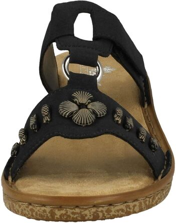 Пантолети Rieker 628M6 жіночі блакитні, розмір 41 EU, Slip-On