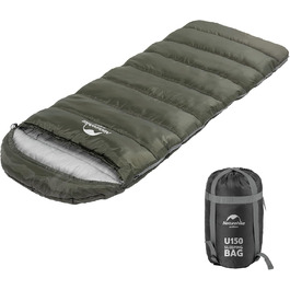 Спальний мішок Naturehike - U-Green, 7°C, для туризму та кемпінгу, підлітків та дорослих