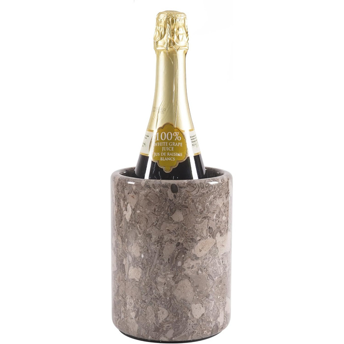 Radicaln Oceanic Marble Wine Cooler - Handcrafted Bar Accessory & Champagne Chiller - 16.5cm