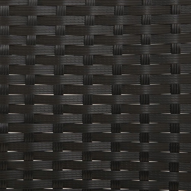 Лавка зі спинкою з пластику, 140 x 51 см