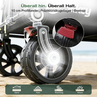 Бомбовоз Sekey XXXL, 300л, 200кг, для великих сімей, складний, антрацит