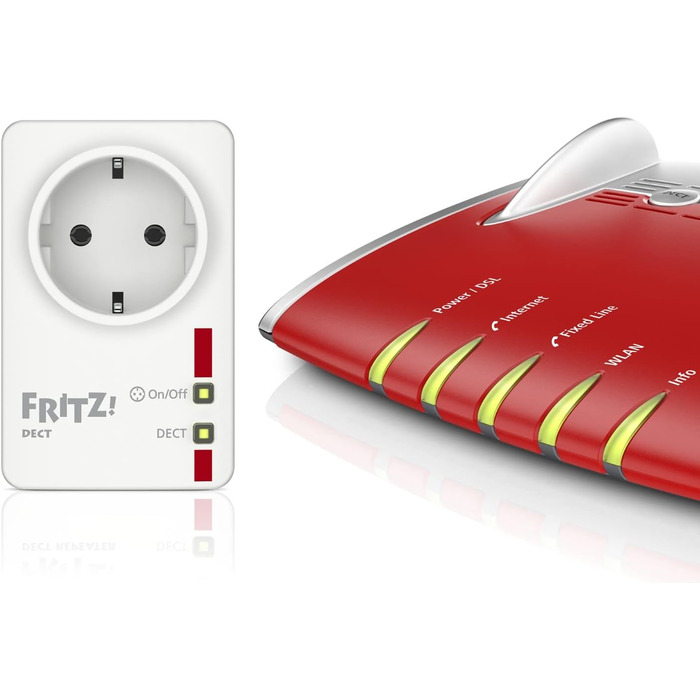 Розумна розетка AVM FRITZ!DECT 200 International для дому, міжнародна версія