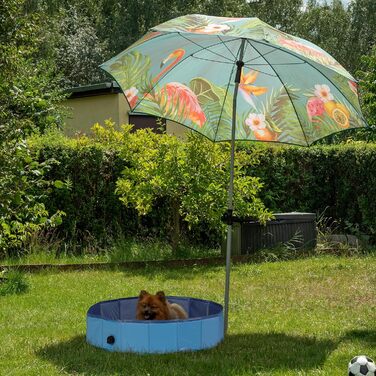 Місце для собак Reaxdays Hundepoo H: FatBar, миска для собак з охолодженням, 30x120 см, PVC & MDF, для дому (20x80 см)