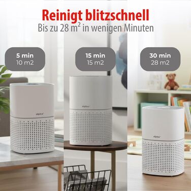 Електричний осушувач повітря Alpina для підвалів та кімнат до 20 м² – портативний осушувач з дисплеєм, 50W