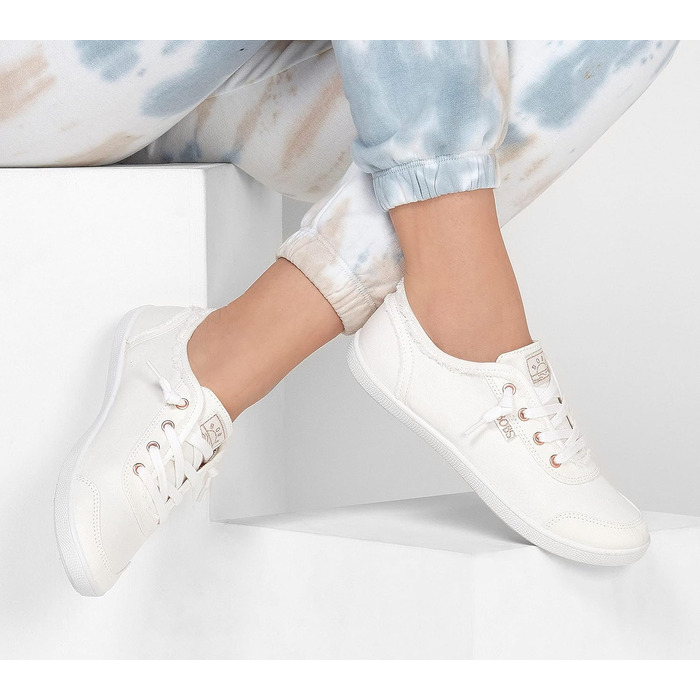 Жіночі кросівки Skechers Bobs B, білі, 40 EU, бавовна