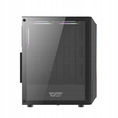 Корпус для комп'ютера Darkflash DK151 ARGB Midi Tower ATX, чорний, з вікном