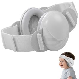 Навушники для захисту слуху дитини, сірі (0-48 місяців), сертифіковані CE та ANSI